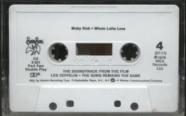 The Soundtrack From The Film The Song Remains The Same (2XCASSETTE) | Excellent (EX) Excellent (EX) Get Cheap Vinyl