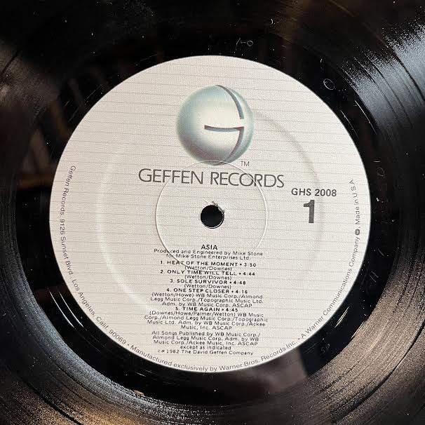 Asia (VINYL) | Excellent (EX) Excellent (EX) Get Cheap Vinyl