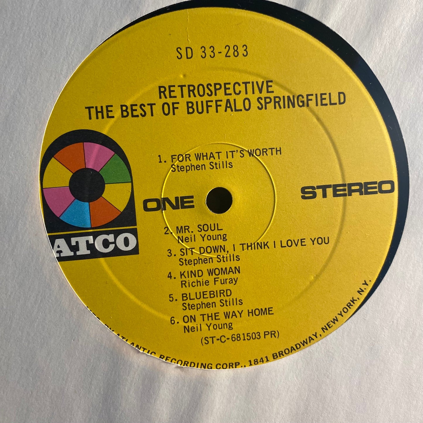 Retrospective The Best Of Buffalo Springfield *PRESSWELL* | Excellent (EX) Very Good Plus (VG+) Get Cheap Vinyl