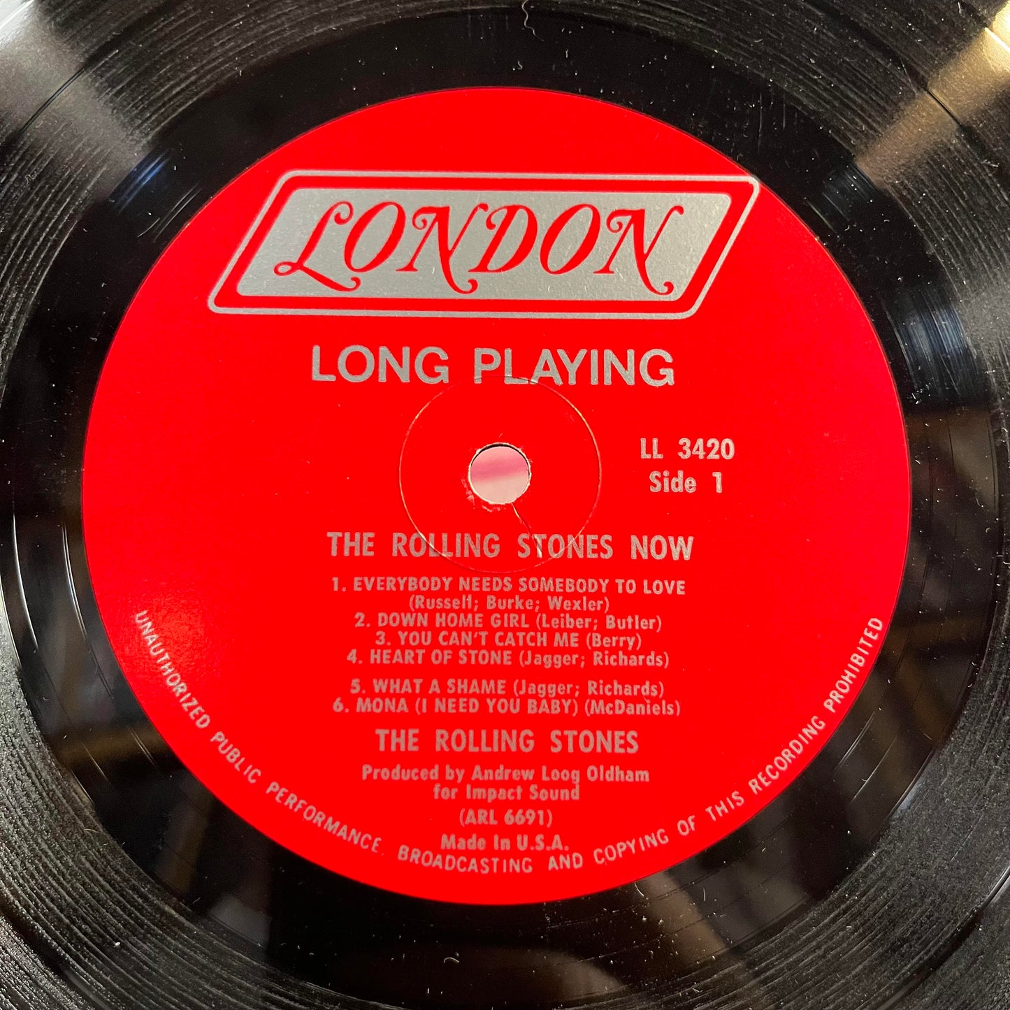 The Rolling Stones, Now! *REISSUE/MONO* | Excellent (EX) Very Good (VG) Get Cheap Vinyl