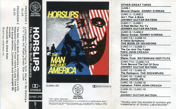 The Man Who Built America (CASETTE) | Excellent (EX) Near Mint (NM) Get Cheap Vinyl