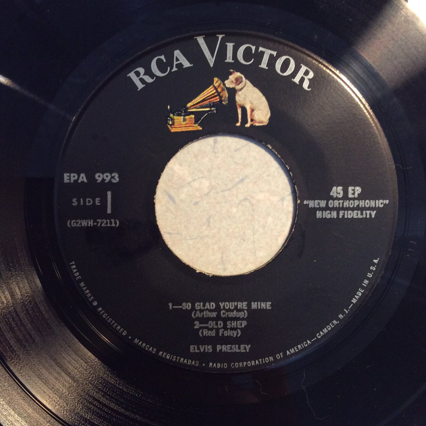 Elvis, Volume ll (7" VINYL) | Excellent (EX) Excellent (EX) Get Cheap Vinyl