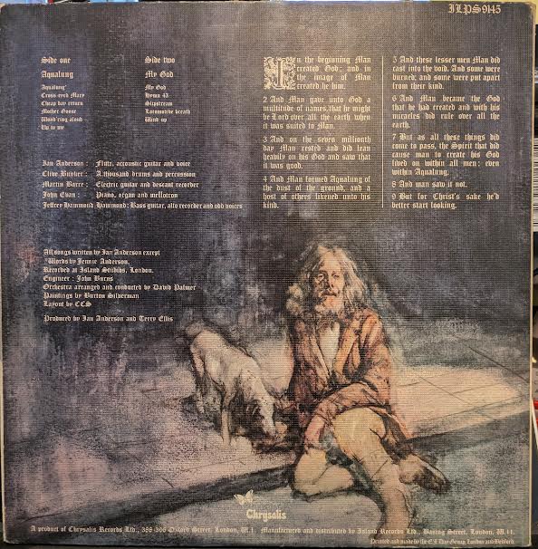 Aqualung (UK VINYL) | Excellent (EX) Excellent+ (EX+) Get Cheap Vinyl