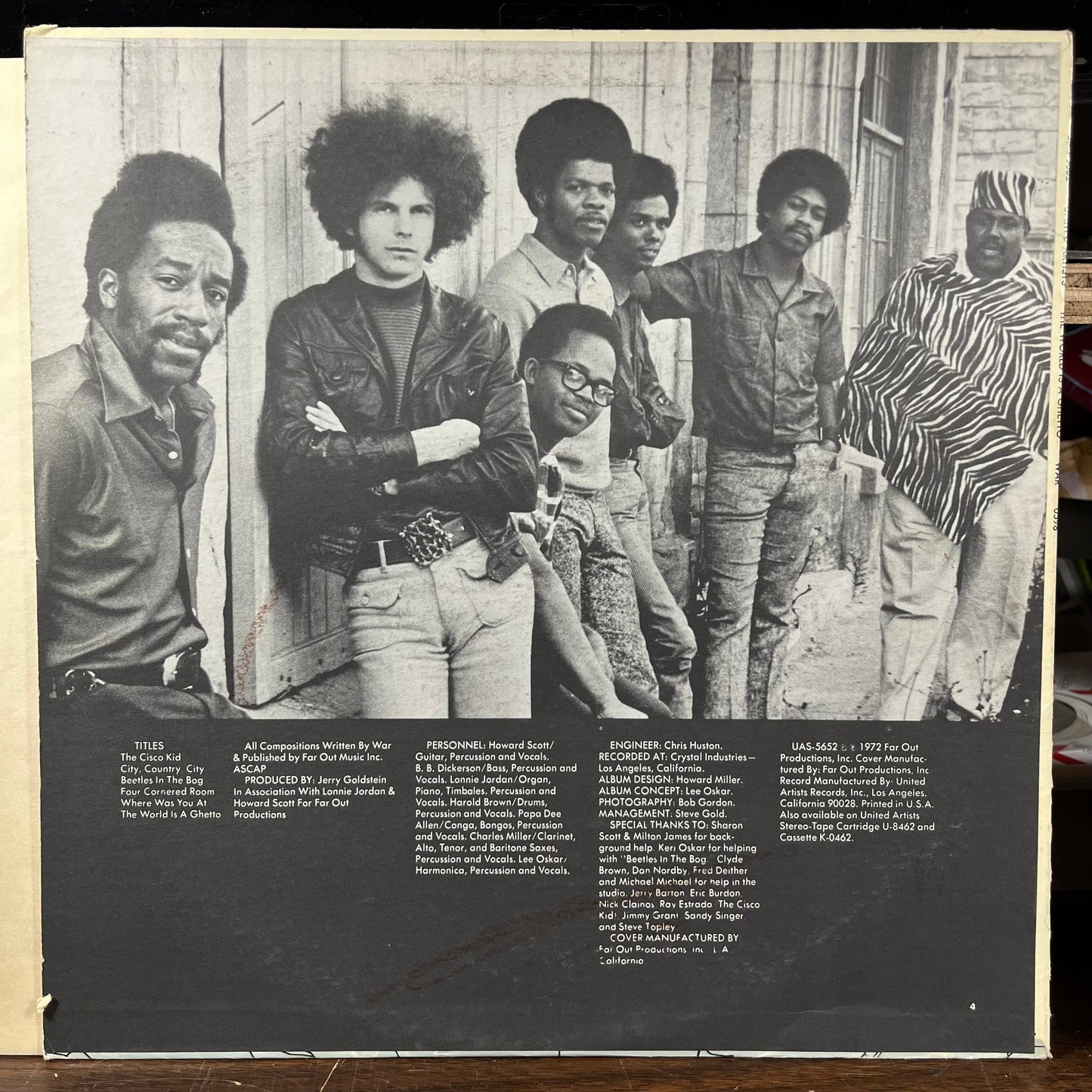 The World Is A Ghetto (VINYL) | Excellent (EX) Excellent (EX) Get Cheap Vinyl