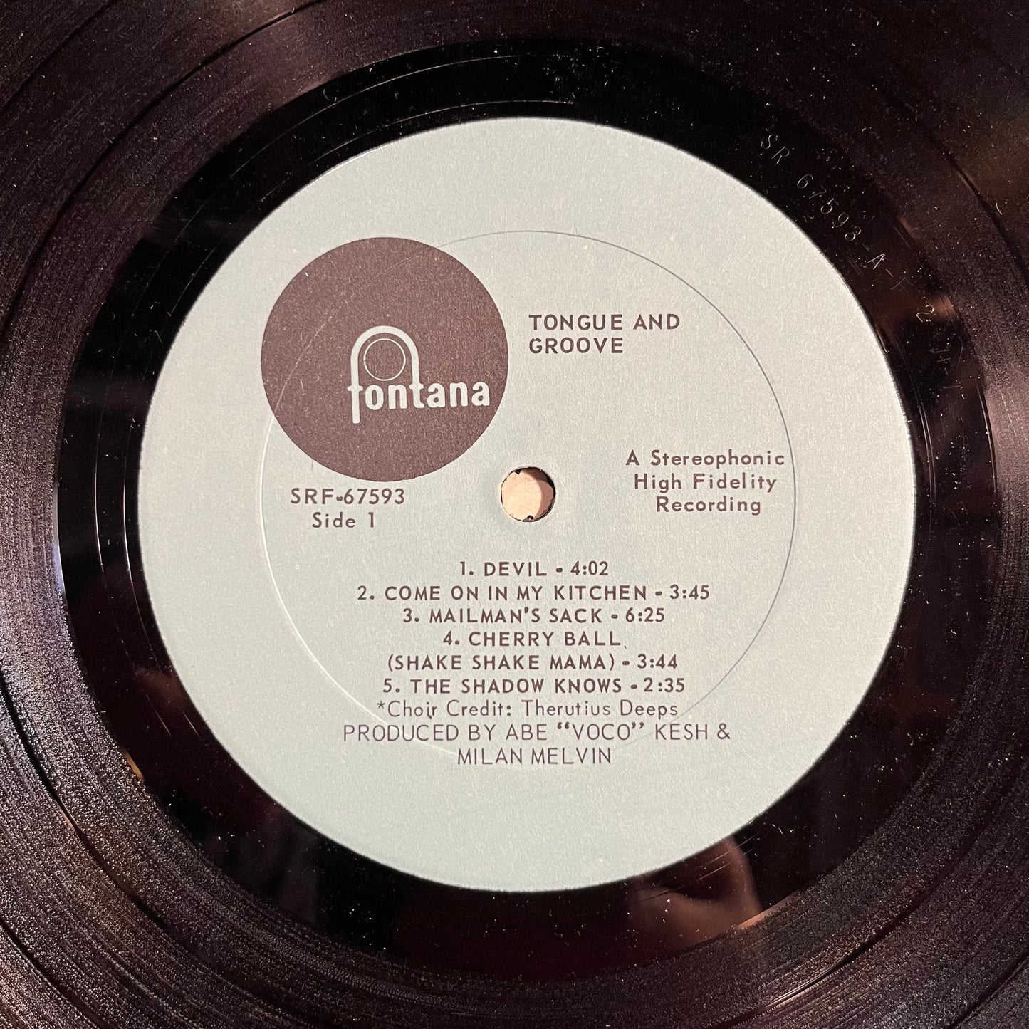 Tongue And Groove | Excellent (EX) Very Good (VG) Get Cheap Vinyl