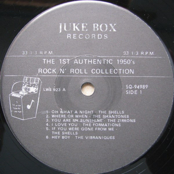 The First Authentic 1950's Rock & Roll Collection *BOX* | Excellent (EX) Very Good Plus (VG+) Get Cheap Vinyl