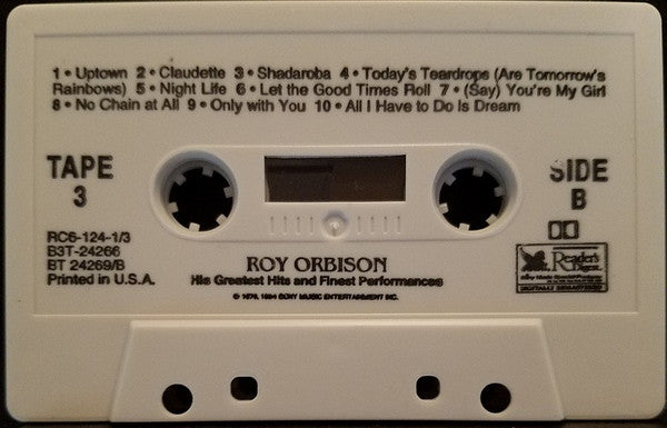 His Greatest Hits And Finest Performances (3x CASSETTE) | Excellent (EX) Excellent (EX) Get Cheap Vinyl