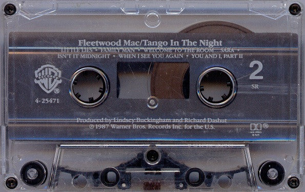 Tango In The Night (CASSETTE) | Excellent (EX) Excellent (EX) Get Cheap Vinyl