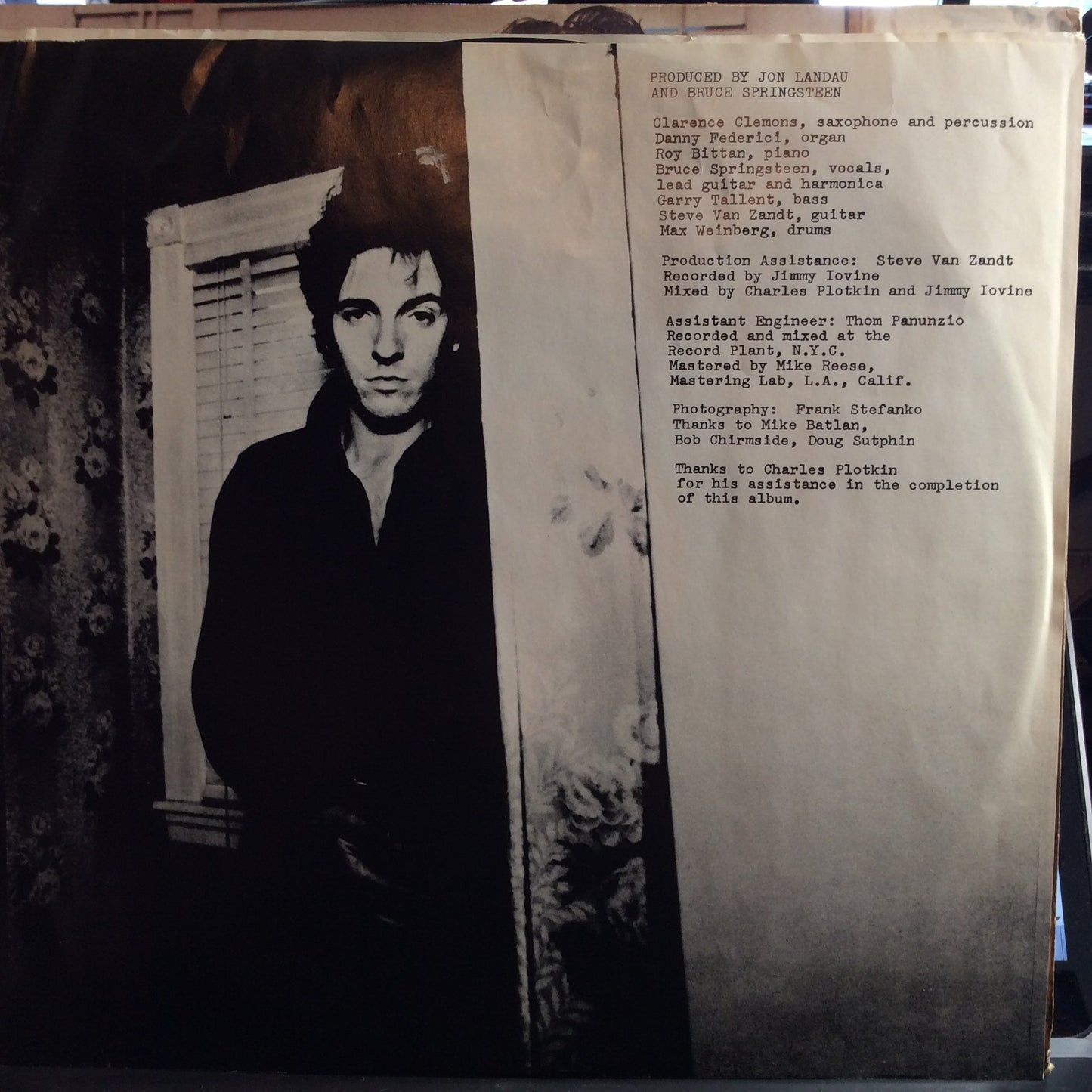 Darkness On The Edge Of Town (VINYL) | Excellent (EX) Excellent (EX) Get Cheap Vinyl