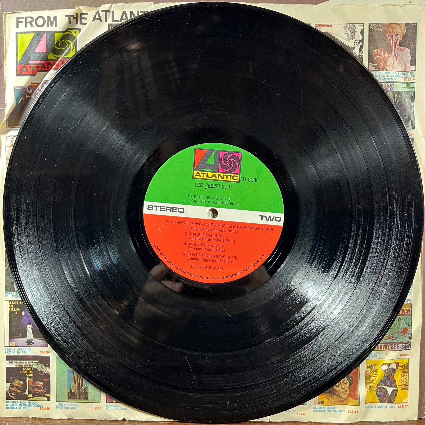 Led Zeppelin II (RL SP SRC VINYL) | Good Plus Plus (G++) Get Cheap Vinyl