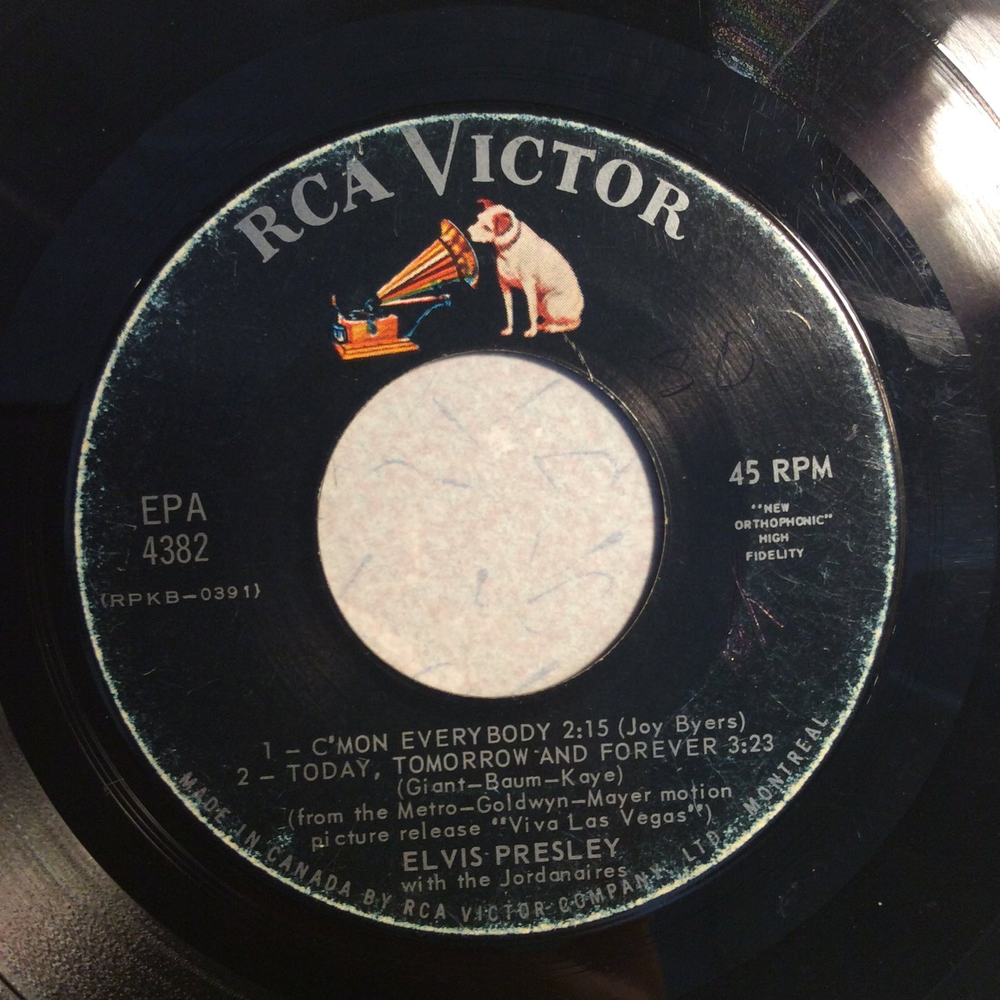 Viva Las Vegas (7" VINYL) | Good Plus (G+) Very Good Plus (VG+) Get Cheap Vinyl