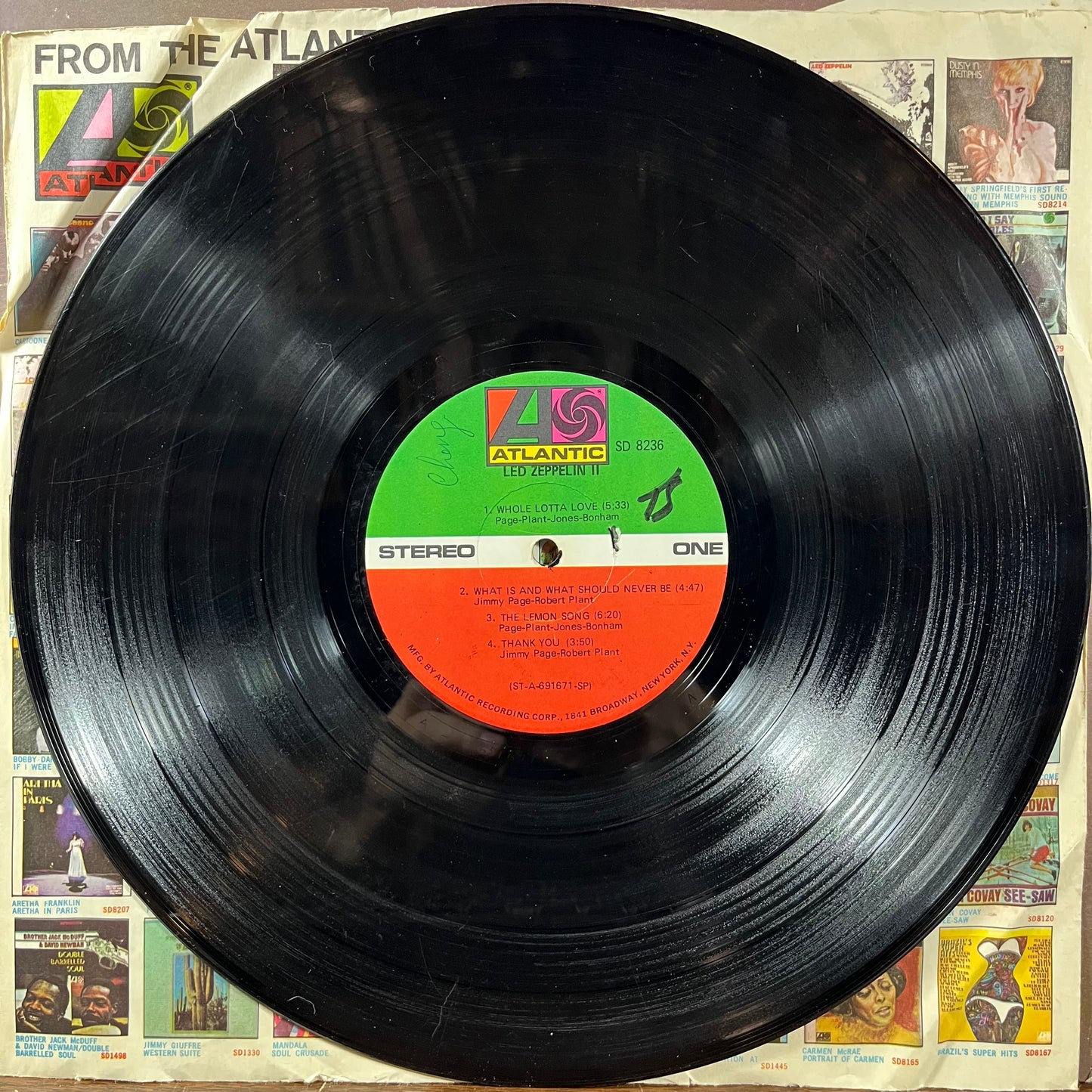 Led Zeppelin II (RL SP SRC VINYL) | Good Plus Plus (G++) Get Cheap Vinyl