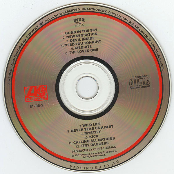 Kick (CD) | Near Mint (NM) Near Mint (NM) Get Cheap Vinyl