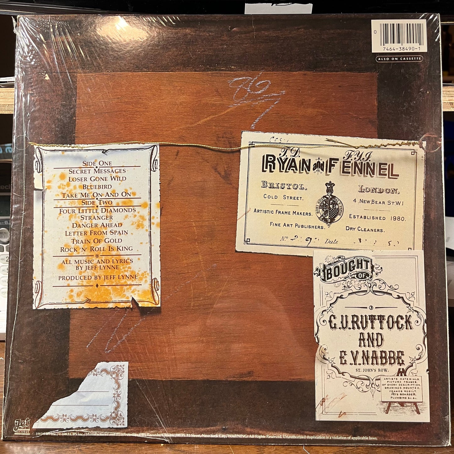 Secret Messages (VINYL) | Near Mint- (NM-) Near Mint (NM or M-) Get Cheap Vinyl