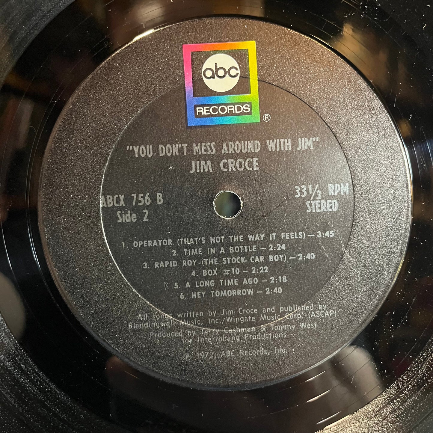 You Don't Mess Around With Jim (VINYL) | Near Mint- (NM-) Very Good Plus (VG+) Get Cheap Vinyl