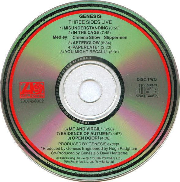 Three Sides Live (2xCD) | Near Mint- (NM-) Near Mint- (NM-) Get Cheap Vinyl