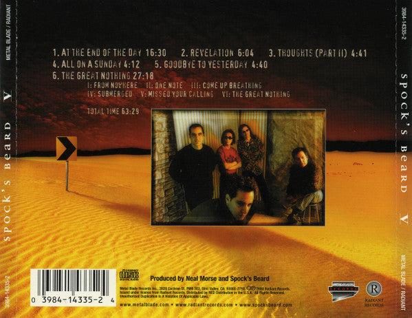 V (CD) | Near Mint- (NM-) Near Mint- (NM-) Get Cheap Vinyl
