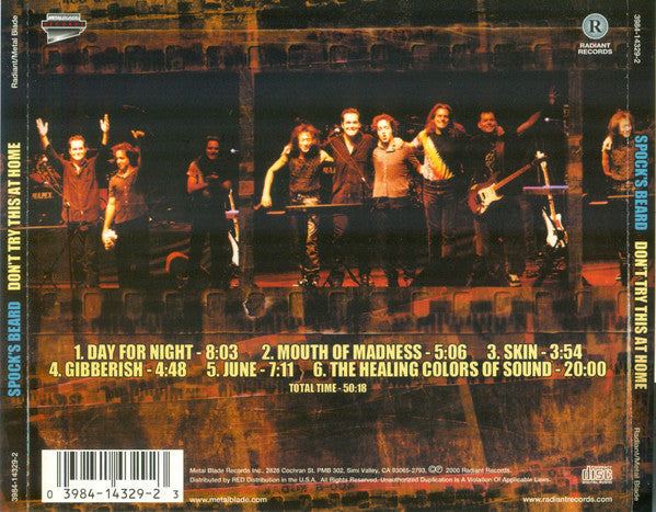 Don't Try This At Home (CD) | Near Mint- (NM-) Near Mint- (NM-) Get Cheap Vinyl