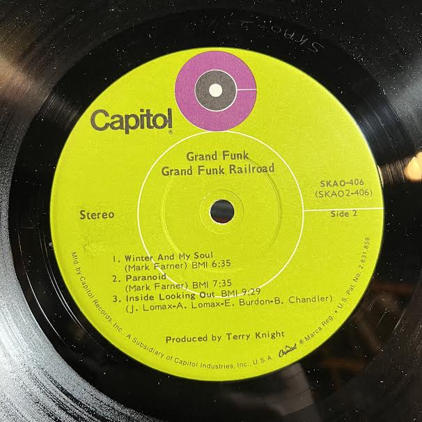 Grand Funk (VINYL) | Near Mint- (NM-) Very Good (VG) Get Cheap Vinyl