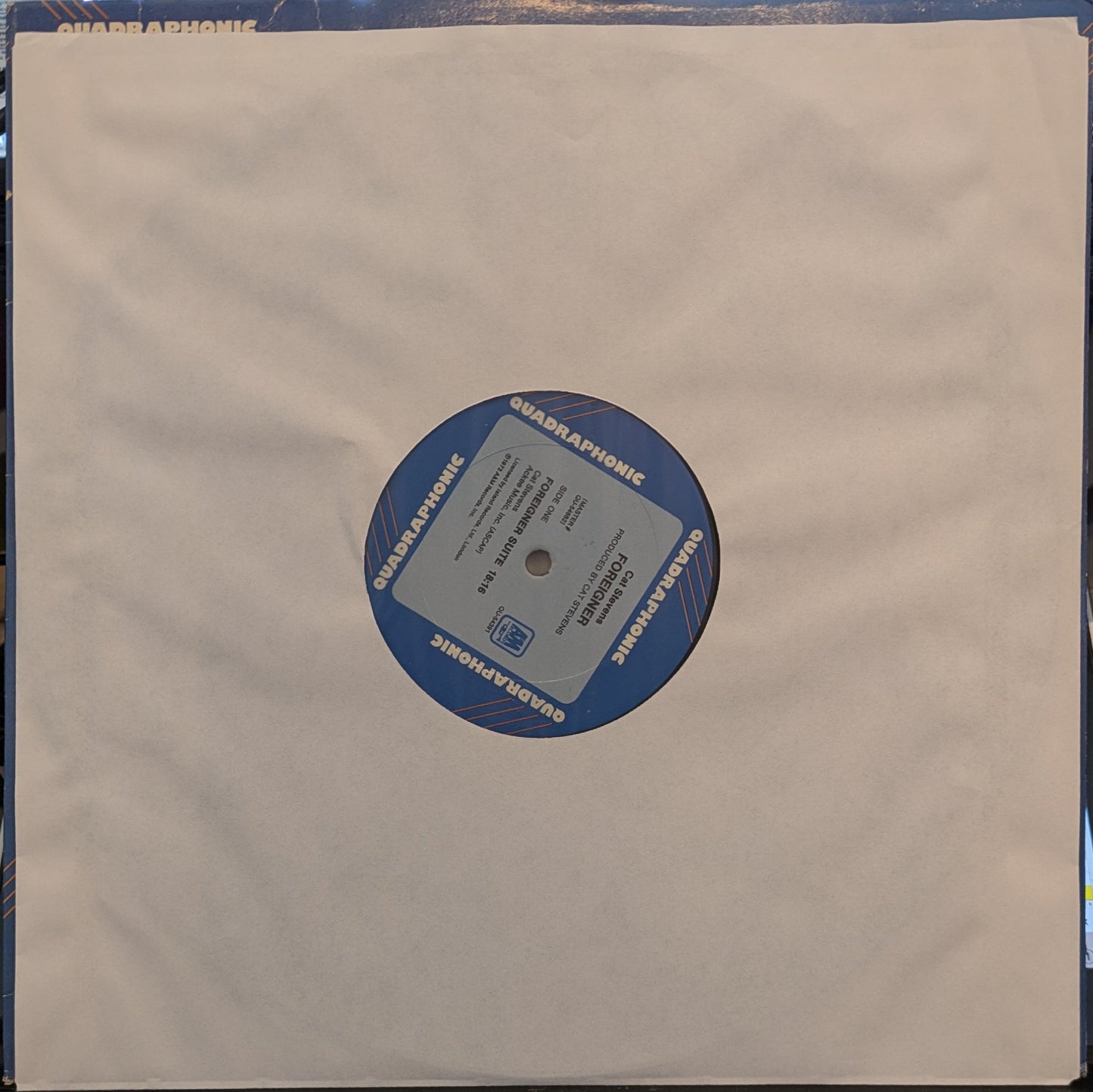 Foreigner (QUADRAPHONIC VINYL) | Near Mint (NM) Excellent (EX) Get Cheap Vinyl