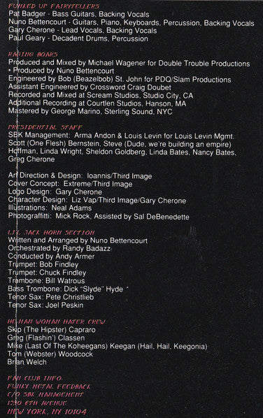 Extreme II: Pornograffitti *CASSETTE* | Near Mint (NM) Near Mint (NM) Get Cheap Vinyl