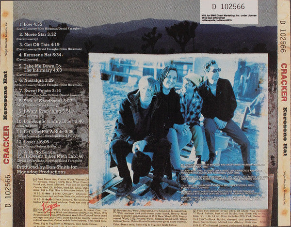 Kerosene Hat (CD) | Near Mint (NM) Near Mint (NM) Get Cheap Vinyl
