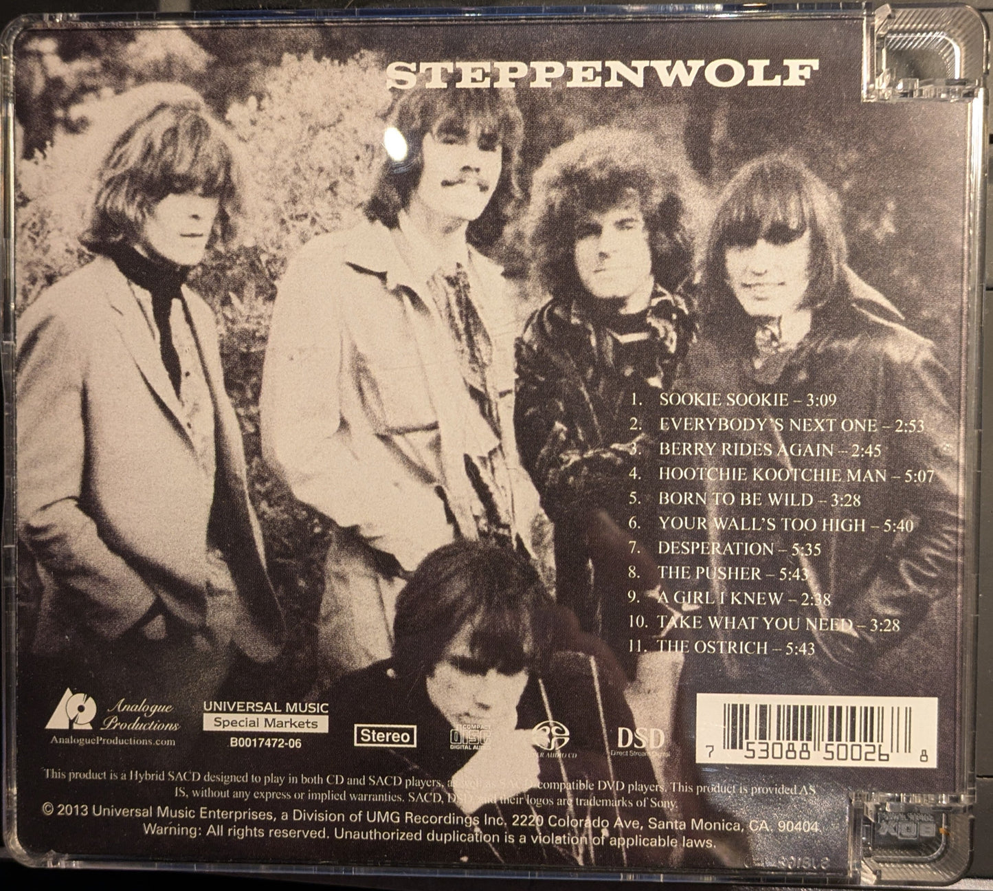Steppenwolf (SACD) | Near Mint (NM) Near Mint (NM) Get Cheap Vinyl