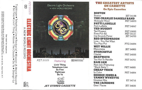 A New World Record *CASSETTE* | Near Mint (NM) Near Mint (NM) Get Cheap Vinyl