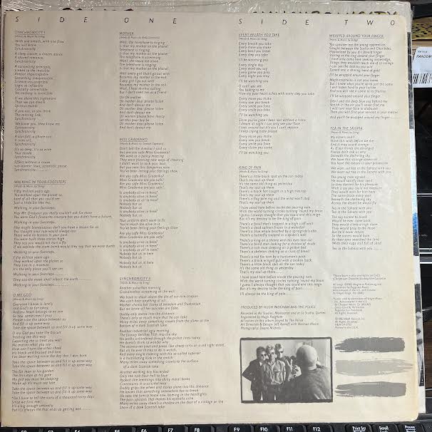 Synchronicity (VINYL) | Near Mint (NM or M-) Near Mint (NM or M-) Get Cheap Vinyl
