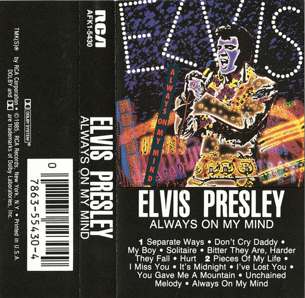Always On My Mind (CASSETTE) | Near Mint (NM) Near Mint (NM) Get Cheap Vinyl