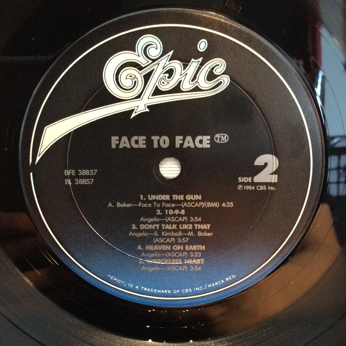 Face To Face (VINYL) | Near Mint (NM) Near Mint (NM) Get Cheap Vinyl