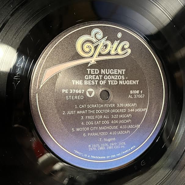 Great Gonzos! - The Best Of Ted Nugent (VINYL) | Near Mint (NM) Near Mint (NM) Get Cheap Vinyl