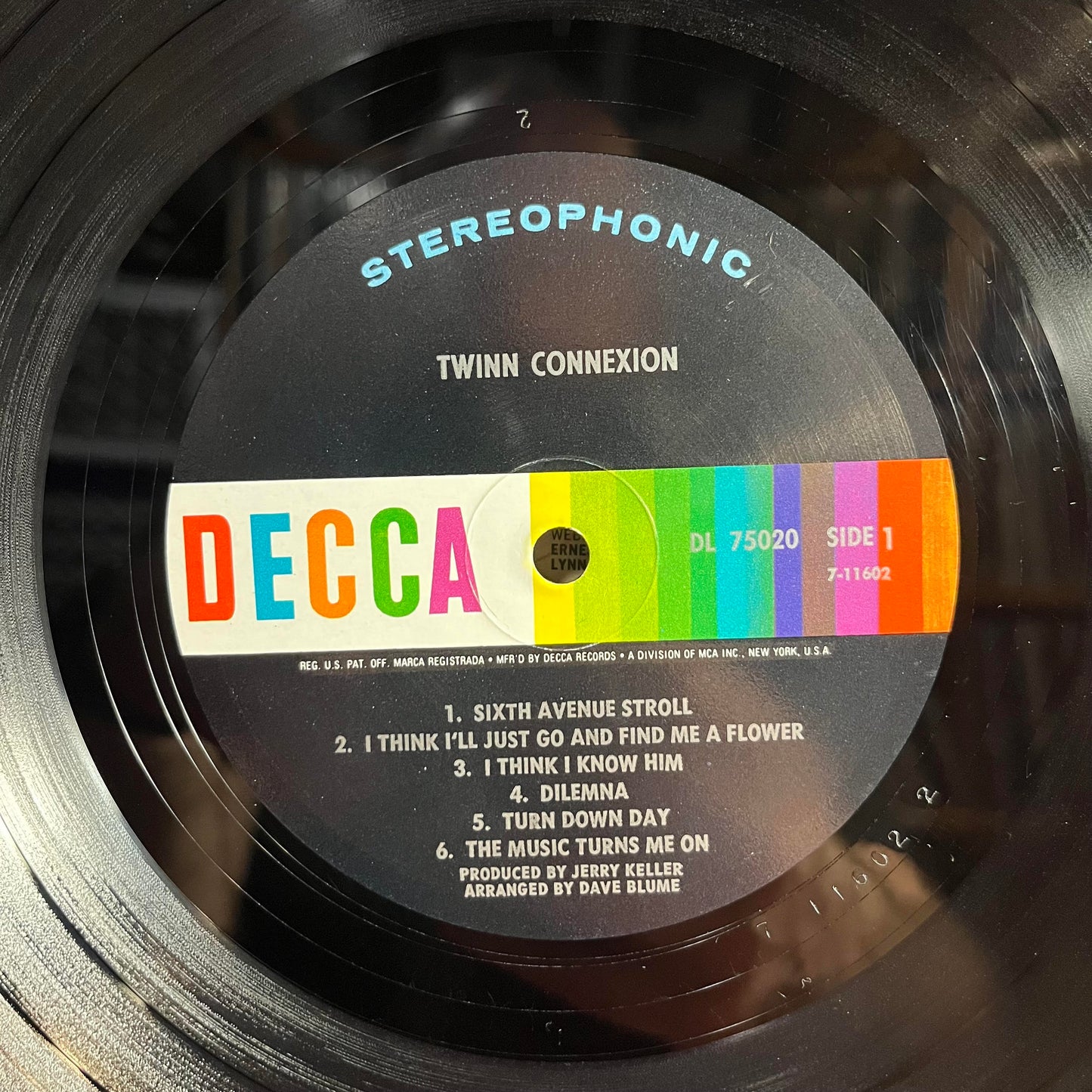 Twinn Connexion *STEREO* | Near Mint (NM) Excellent (EX) Get Cheap Vinyl