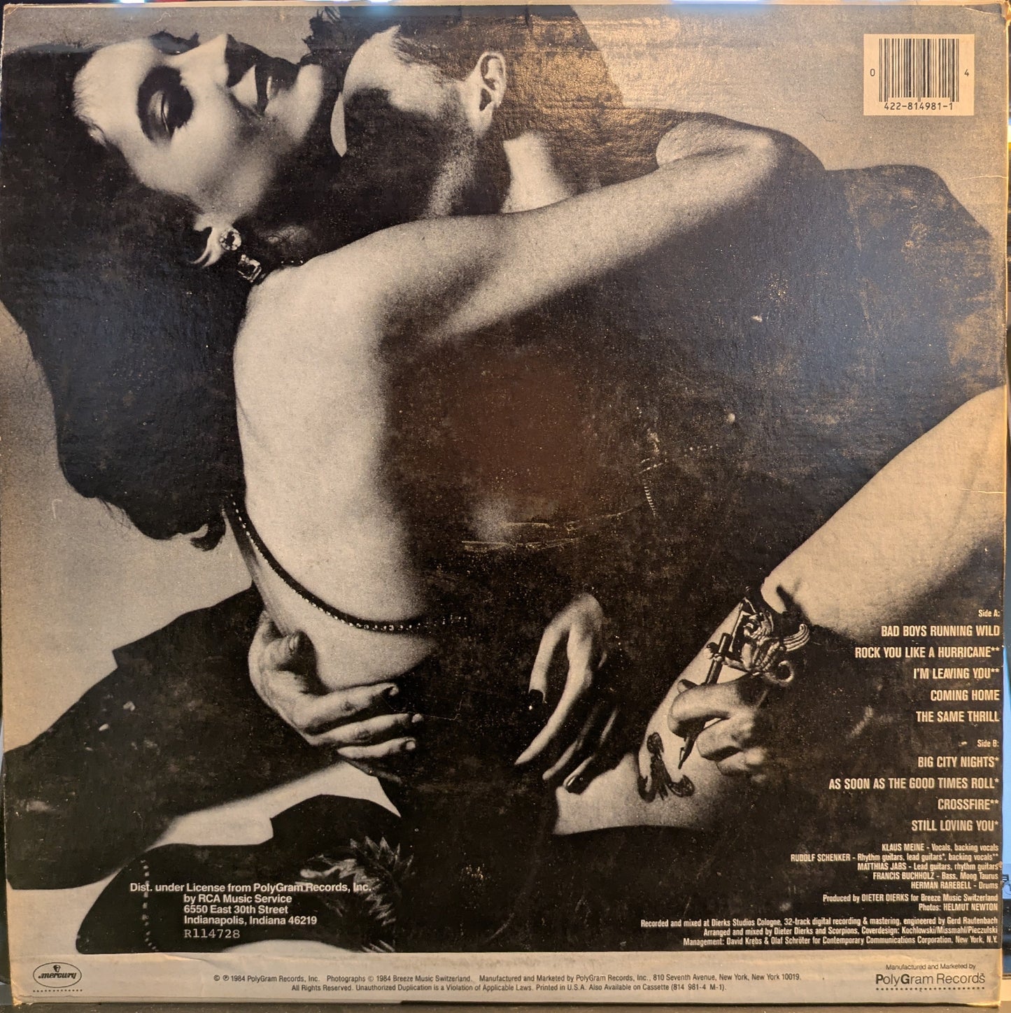 Love At First Sting (VINYL) | Excellent+ (EX+) Excellent (EX) Get Cheap Vinyl