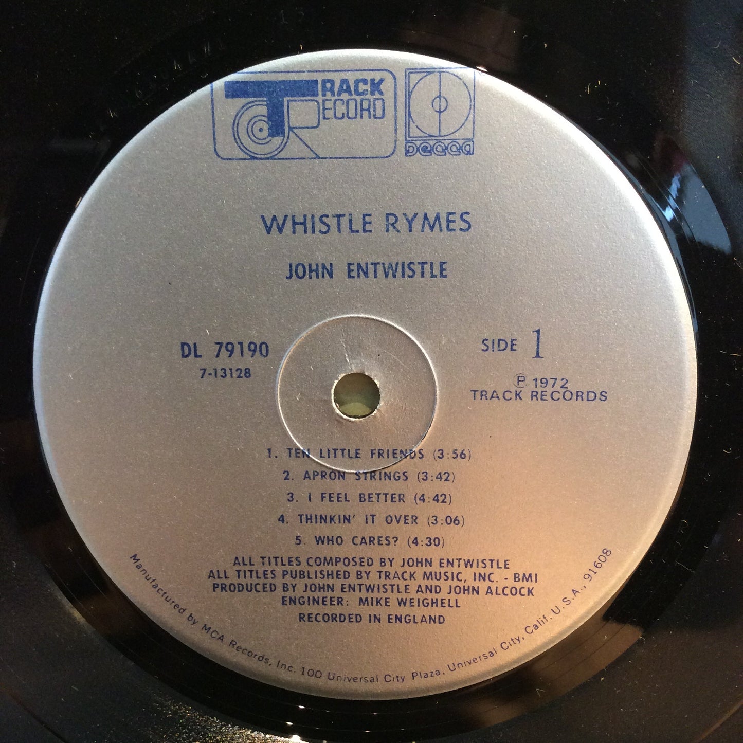 Whistle Rymes (VINYL) | Near Mint (NM) Very Good Plus (VG+) Get Cheap Vinyl