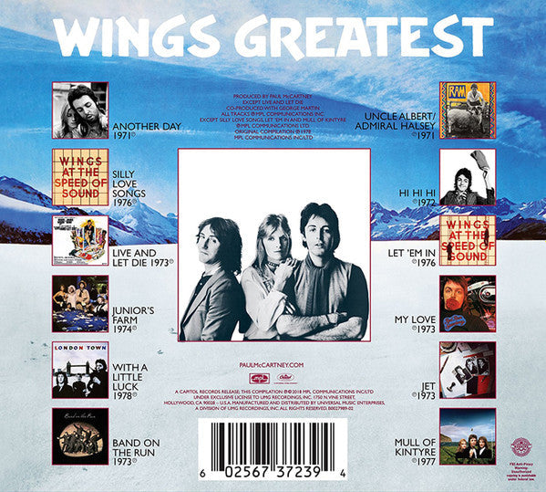 Wings Greatest (CD) | Near Mint (NM) Near Mint- (NM-) Get Cheap Vinyl