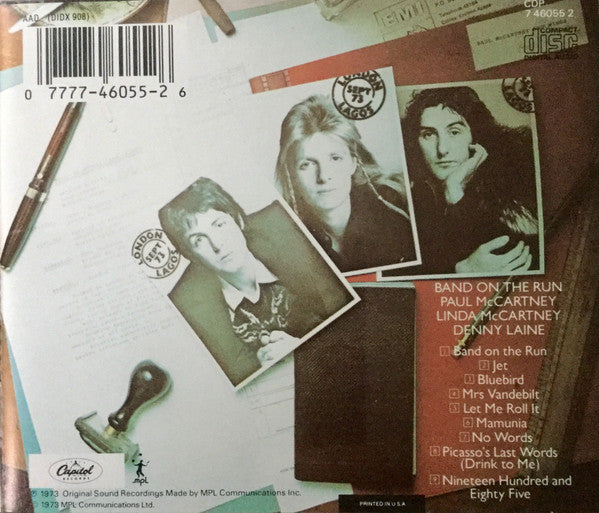 Band On The Run *CD* | Near Mint (NM) Near Mint (NM) Get Cheap Vinyl