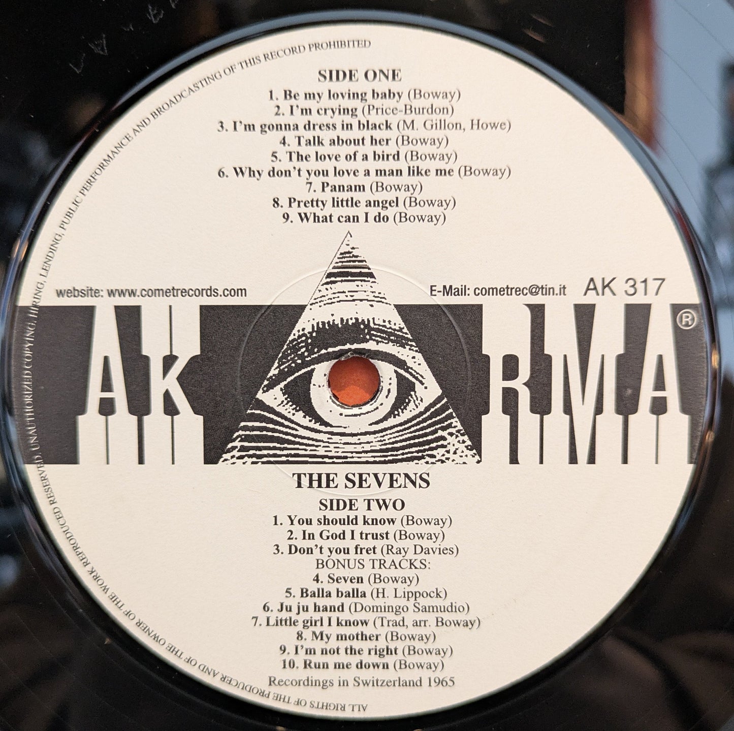 The Sevens (VINYL) | Near Mint (NM) Near Mint (NM) Get Cheap Vinyl