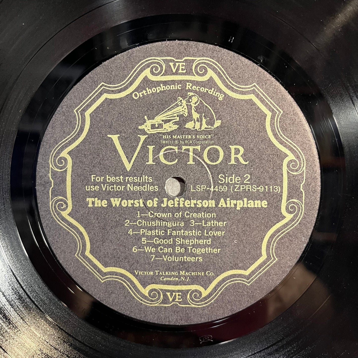 The Worst Of Jefferson Airplane *HOLLYWOOD* | Near Mint (NM) Near Mint (NM) Get Cheap Vinyl