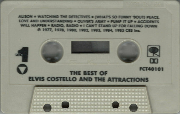 The Best Of Elvis Costello And The Attractions *CASSETTE* | Near Mint (NM) Near Mint (NM) Get Cheap Vinyl