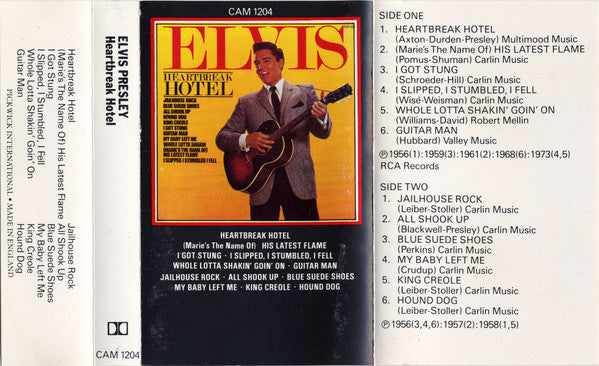 Heartbreak Hotel *CASSETTE* | Near Mint (NM) Excellent (EX) Get Cheap Vinyl