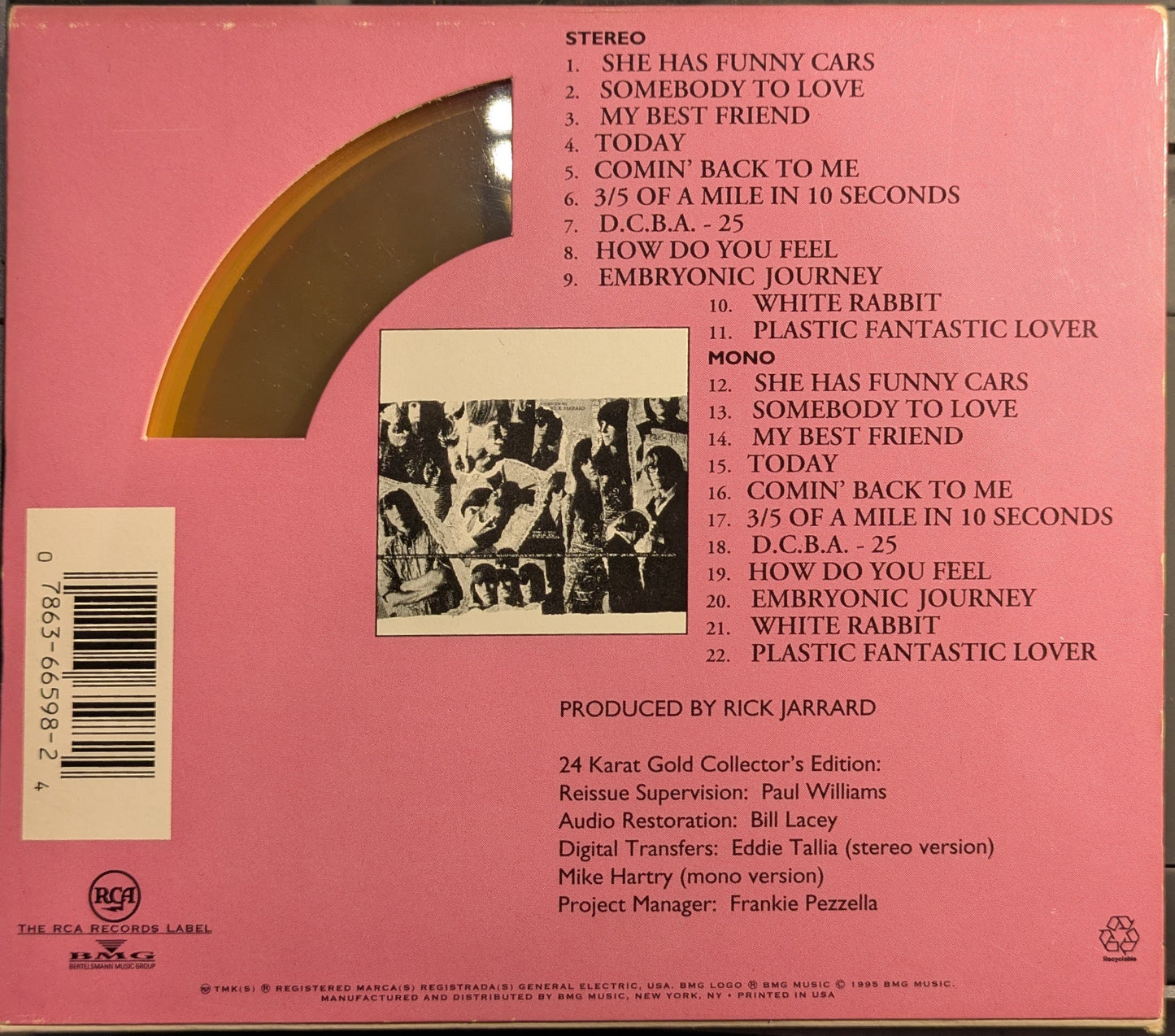 Surrealistic Pillow (GOLD CD) | Near Mint (NM) Excellent+ (EX+) Get Cheap Vinyl