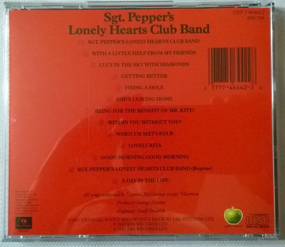 Sgt. Pepper's Lonely Hearts Club Band (CD) | Near Mint (NM) Near Mint (NM) Get Cheap Vinyl