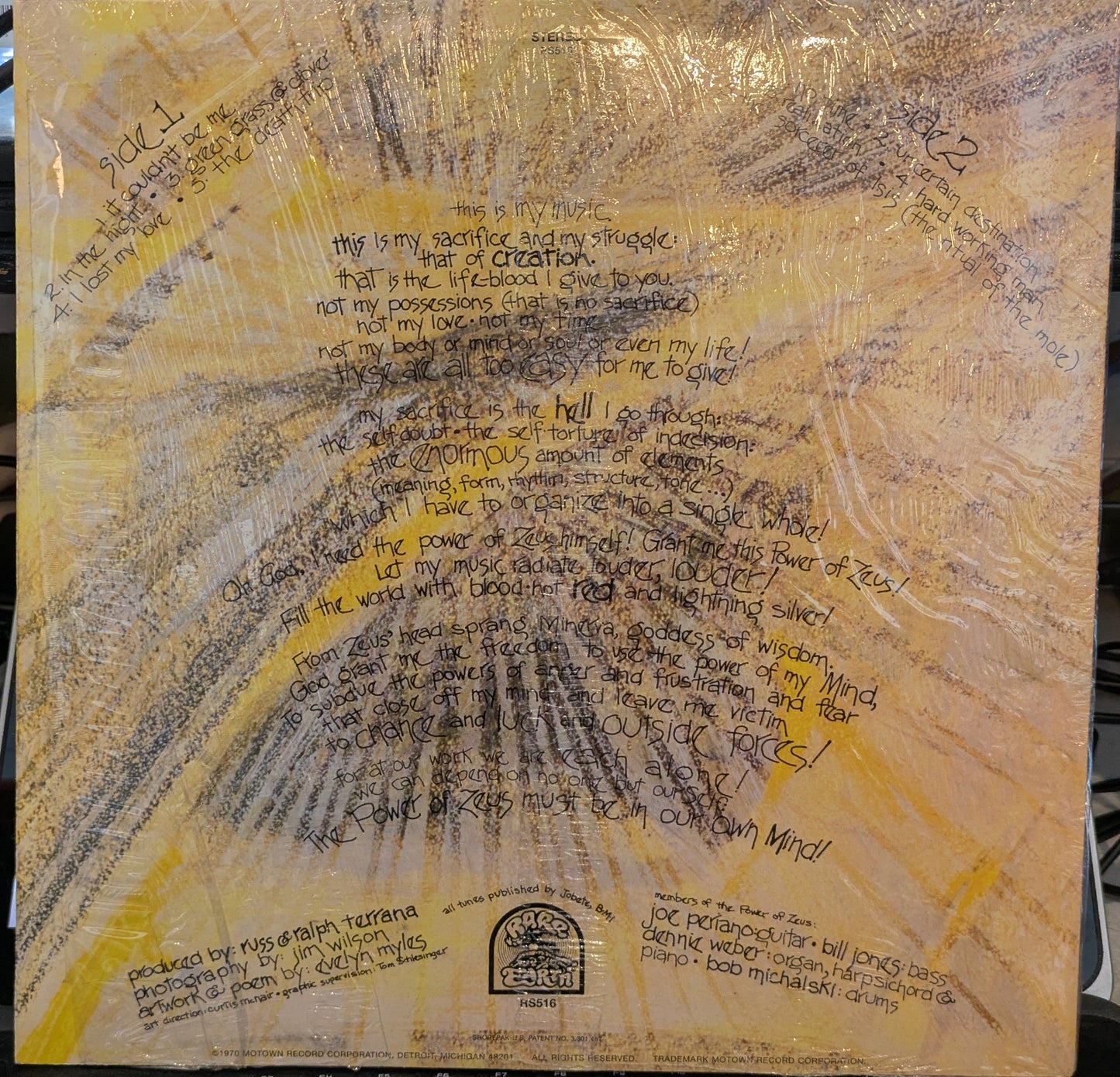 The Gospel According To Zeus (VINYL) | Near Mint (NM) Near Mint (NM) Get Cheap Vinyl