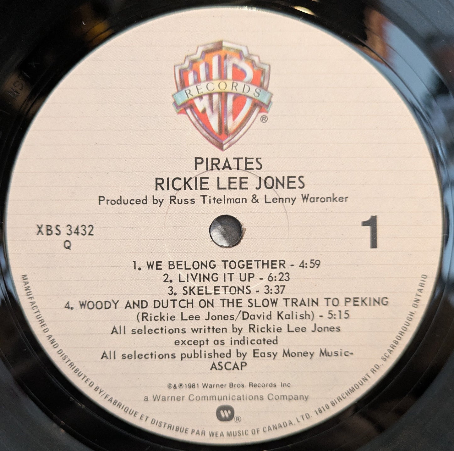 Pirates (VINYL) | Near Mint (NM) Very Good Plus (VG+) Get Cheap Vinyl