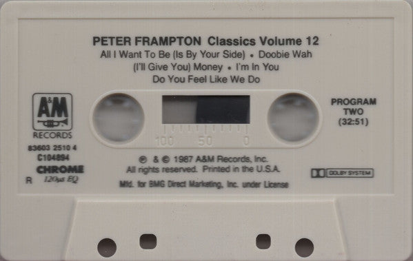 Classics Volume 12 *CASSETTE* | Near Mint (NM) Near Mint (NM) Get Cheap Vinyl