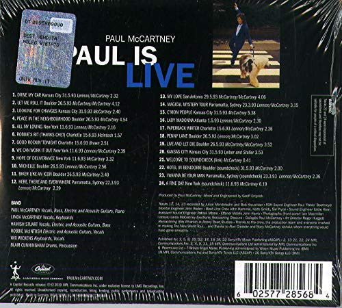 Paul Is Live (CD) | Near Mint (NM) Near Mint (NM) Get Cheap Vinyl