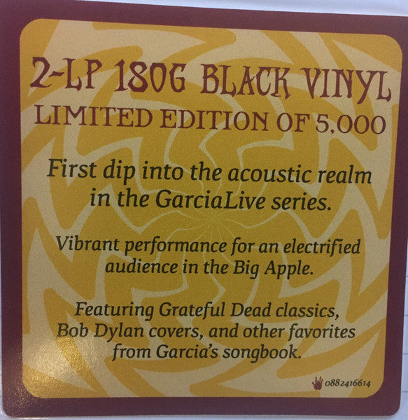 GarciaLive Volume 14 (Recorded Live At The Ritz, New York, NY, January 27th, 1986) (2xVINYL) | Near Mint (NM or M-) Near Mint (NM or M-) Get Cheap Vinyl