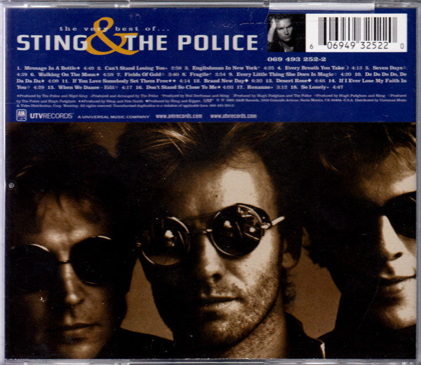 The Very Best Of Sting & The Police (CD) | Near Mint (NM) Near Mint (NM) Get Cheap Vinyl