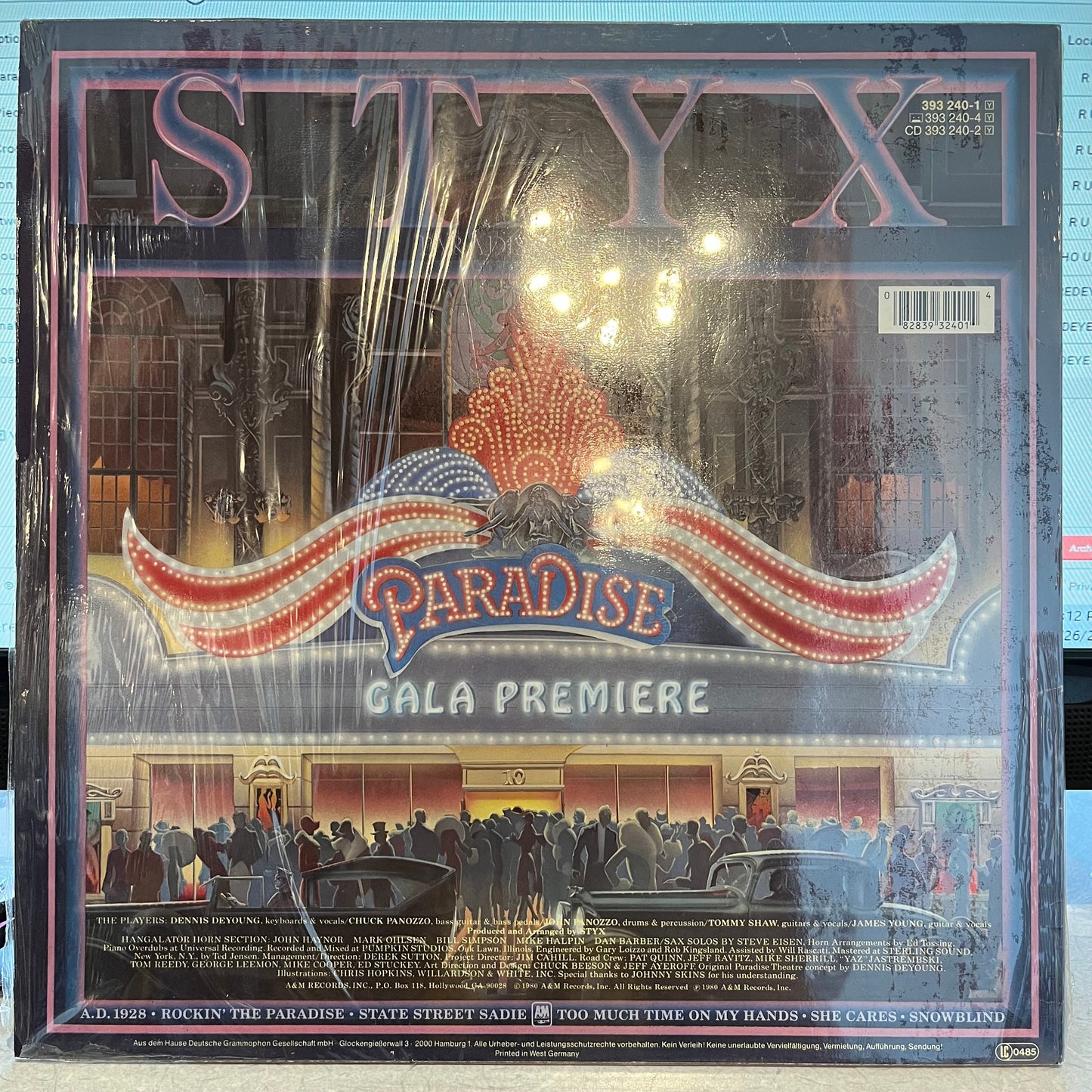 Paradise Theatre *GERMAN* | Near Mint (NM) Near Mint (NM) Get Cheap Vinyl